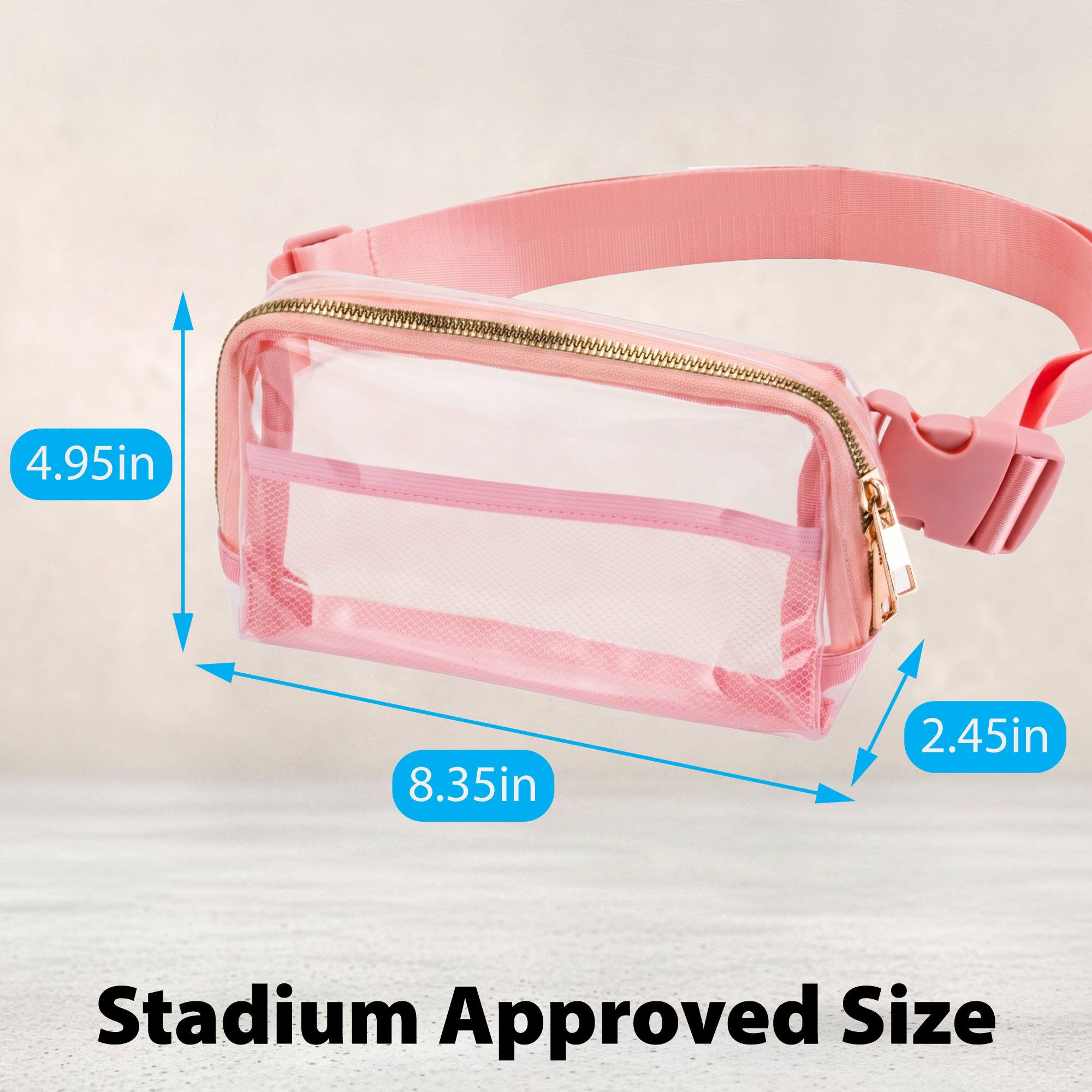 4.95in 8.35in 2.45in  
Stadium Approved Size