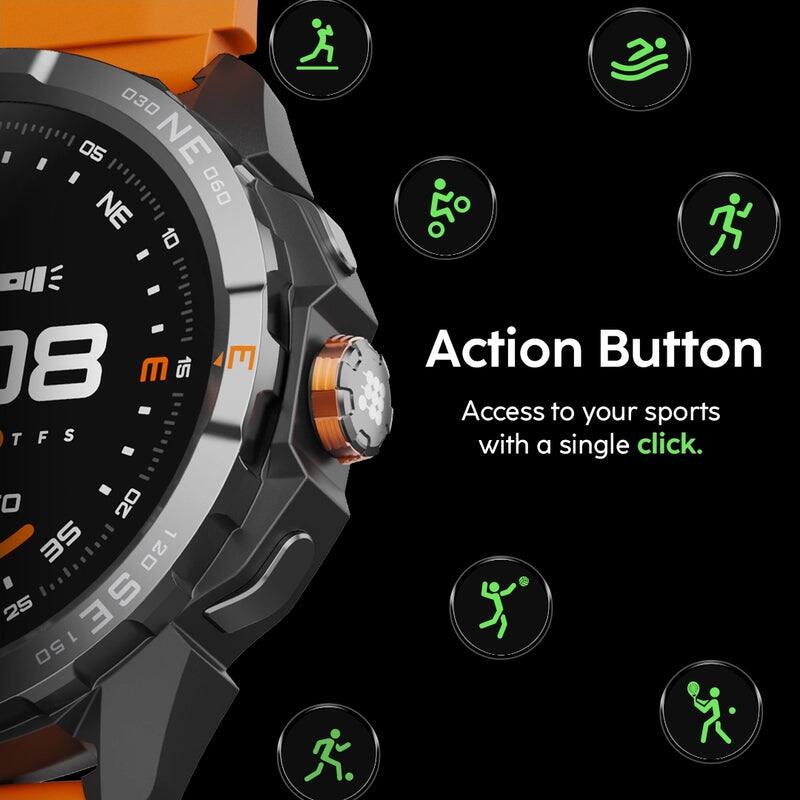 030 I 05 NE 090 NE 10 oll 8 M 15 E TFS Festulil O 20 Seolrolosl 3S 120 . 25 L SE 150

Action Button
Access to your sports with a single click.