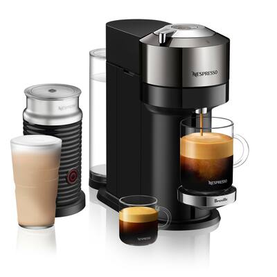 Nespresso Vertuo Next Deluxe Bundle by Breville Dark Chrome Nespresso Vertuo Next Deluxe Bundle by Breville Dark Chrome