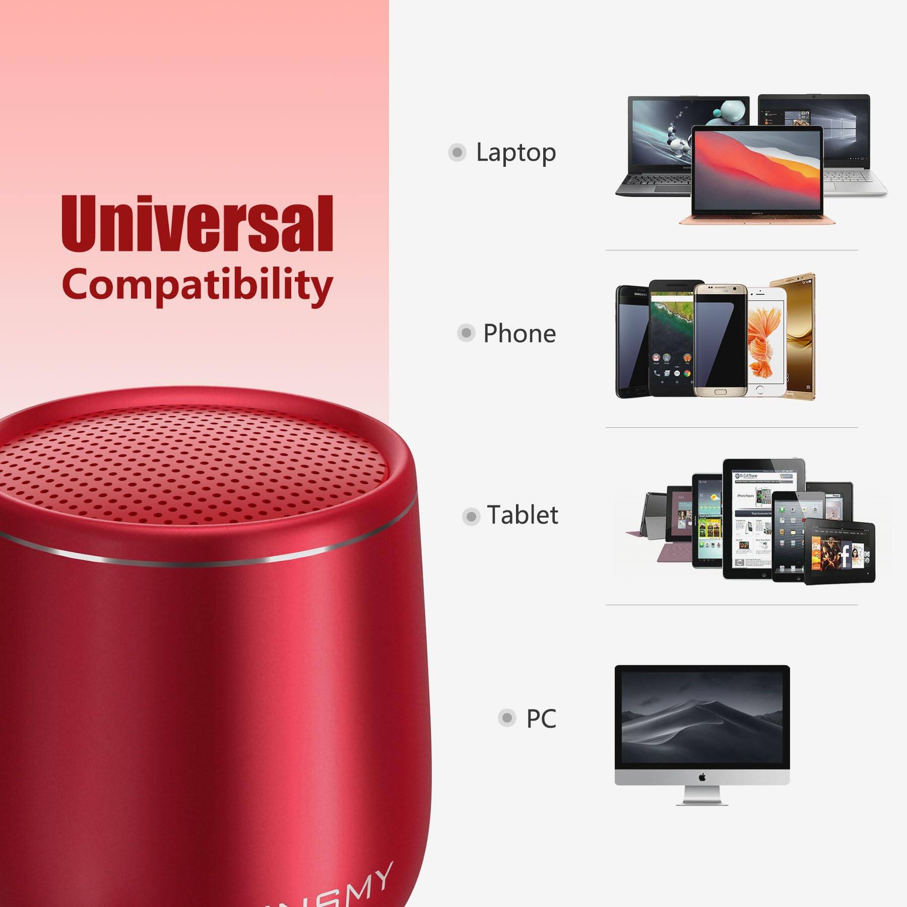 Universal Compatibility

- Laptop
- Phone
- Tablet
- PC