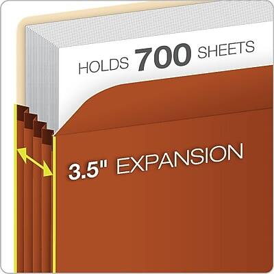 Holds 700 Sheets  
3.5" Expansion