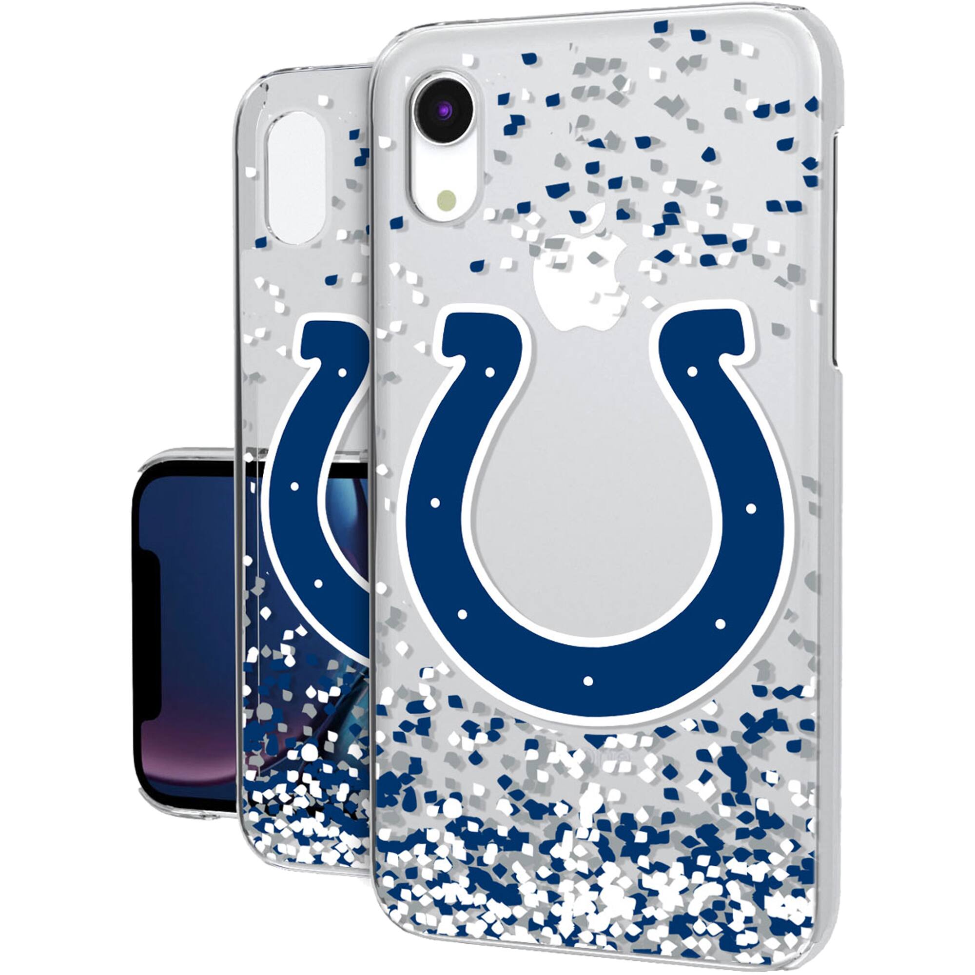 Keyscaper - NFL - Indianapolis Colts iPhone Clear Case with Confetti Design - 14 - Multicolor price history on PriceWatchPro