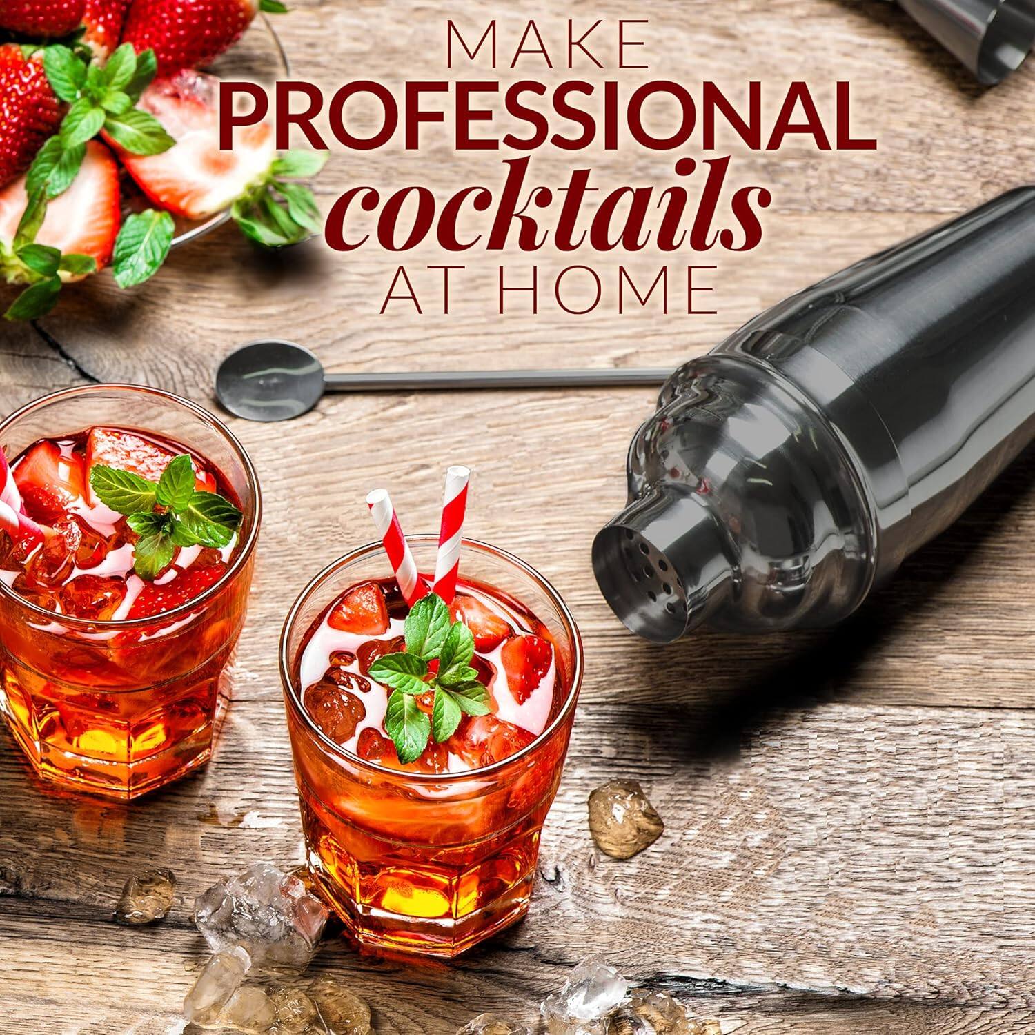 MAKE PROFESSIONAL COCKTAILS AT HOME