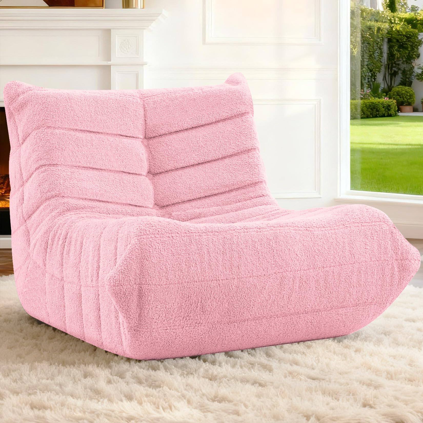 Teddy Fleece-pink Single