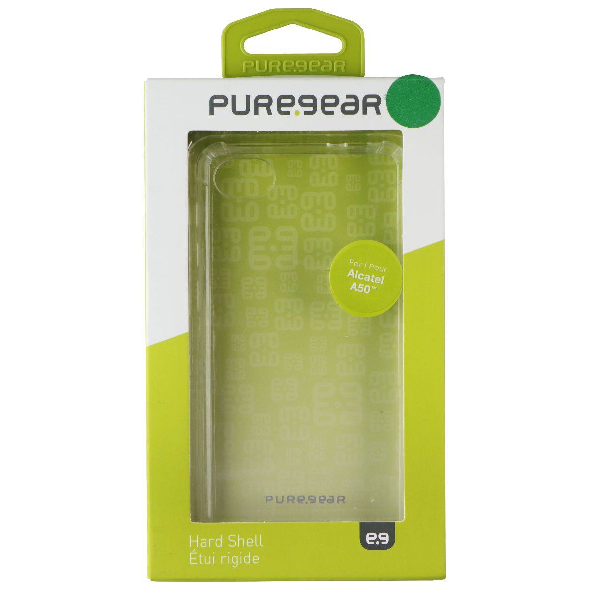 PUREgeaR  
PUREgeaR 8 B s BB 7 8 6 sa E iO E  
For I Pour Alcatel UTO a A50 B8 aT0 0i0 Ba B 0n  
PURE.9eaR  
Hard Shell Etui rigide