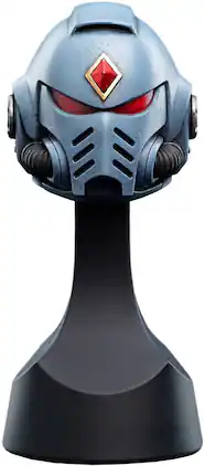 Weta Workshop - Mini Prop Replica - Warhammer 40,000 - Space Wolves Miniature Helmet - COLLECTIBLES - Multicolor
