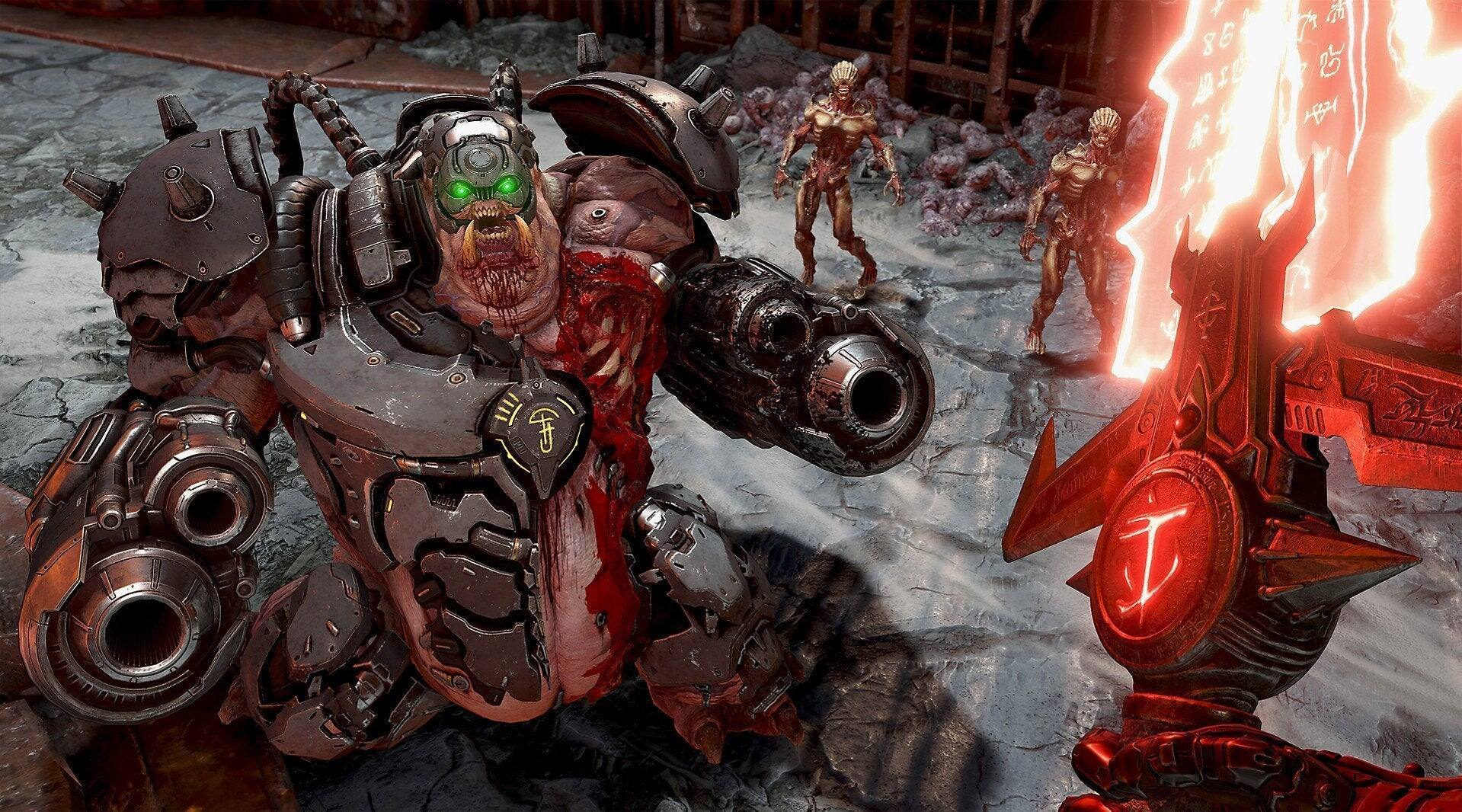 Alt View 3. Bethesda - Doom Eternal [PlayStation 4].
