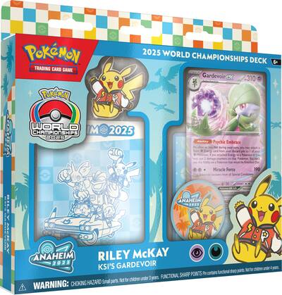 Trading Card Game: 2025 Pokmon World Championships Deck - Styles May Vary Trading Card Game: 2025 Pokmon World Championships Deck - Styles May Vary