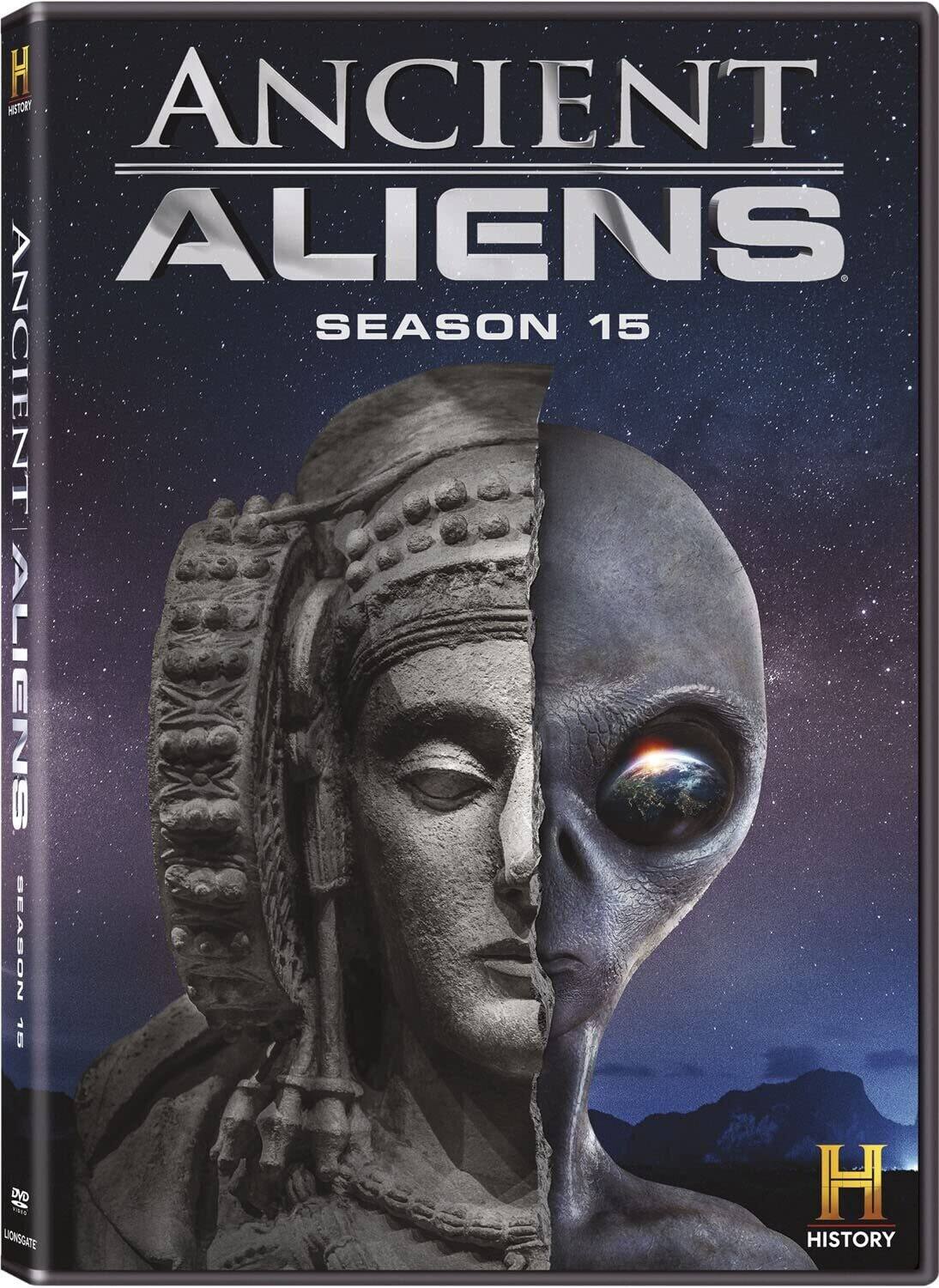 Front. Ancient Aliens: Season 15   - DVD.