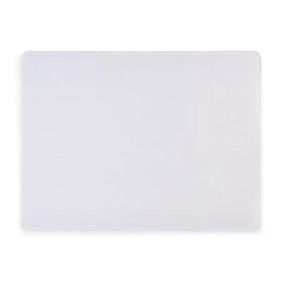 Front. Staples - Carpet Chair Mat, 46" x 60'', High-Pile - Clear.