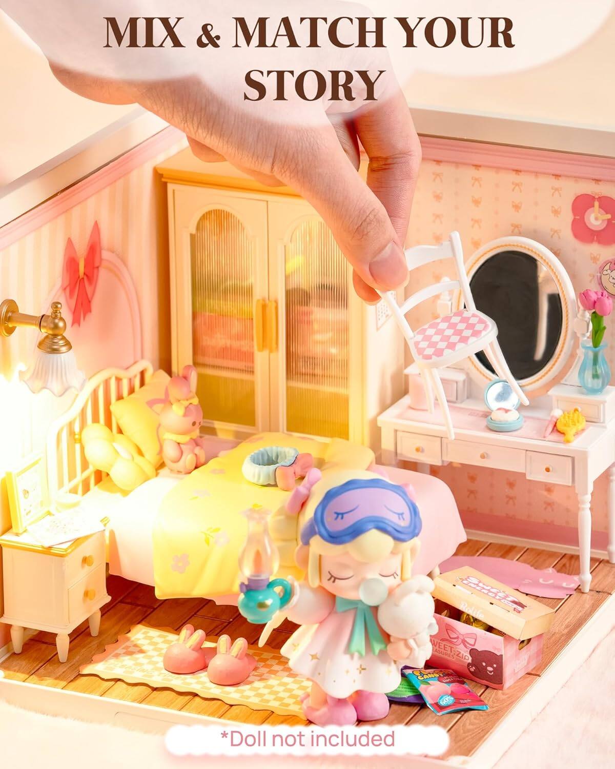 MIX & MATCH YOUR STORY

WEETZIO

* Doll not included