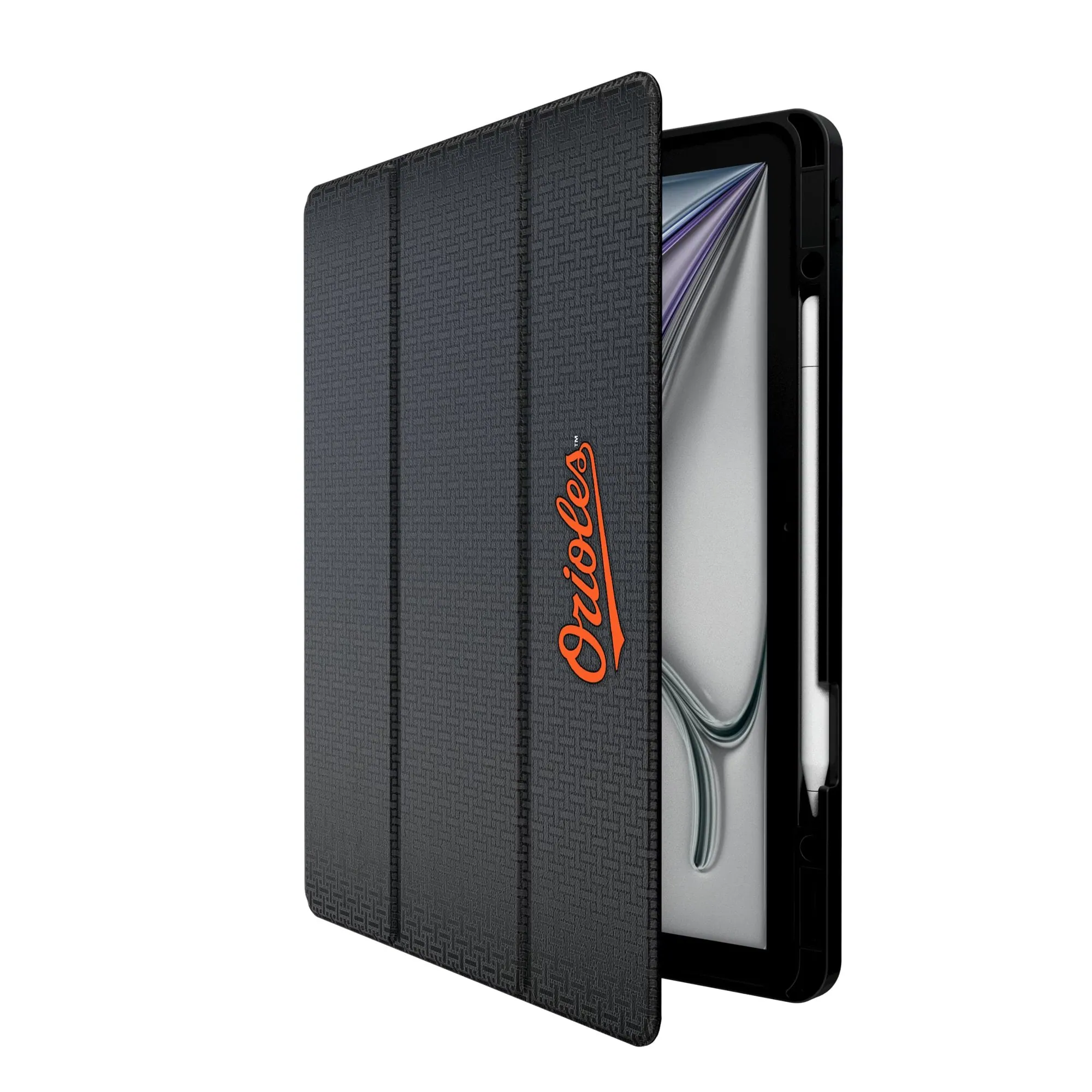 Alt View 1. Keyscaper - Baltimore Orioles iPad Case - 13in Air M2/M3 - Black.