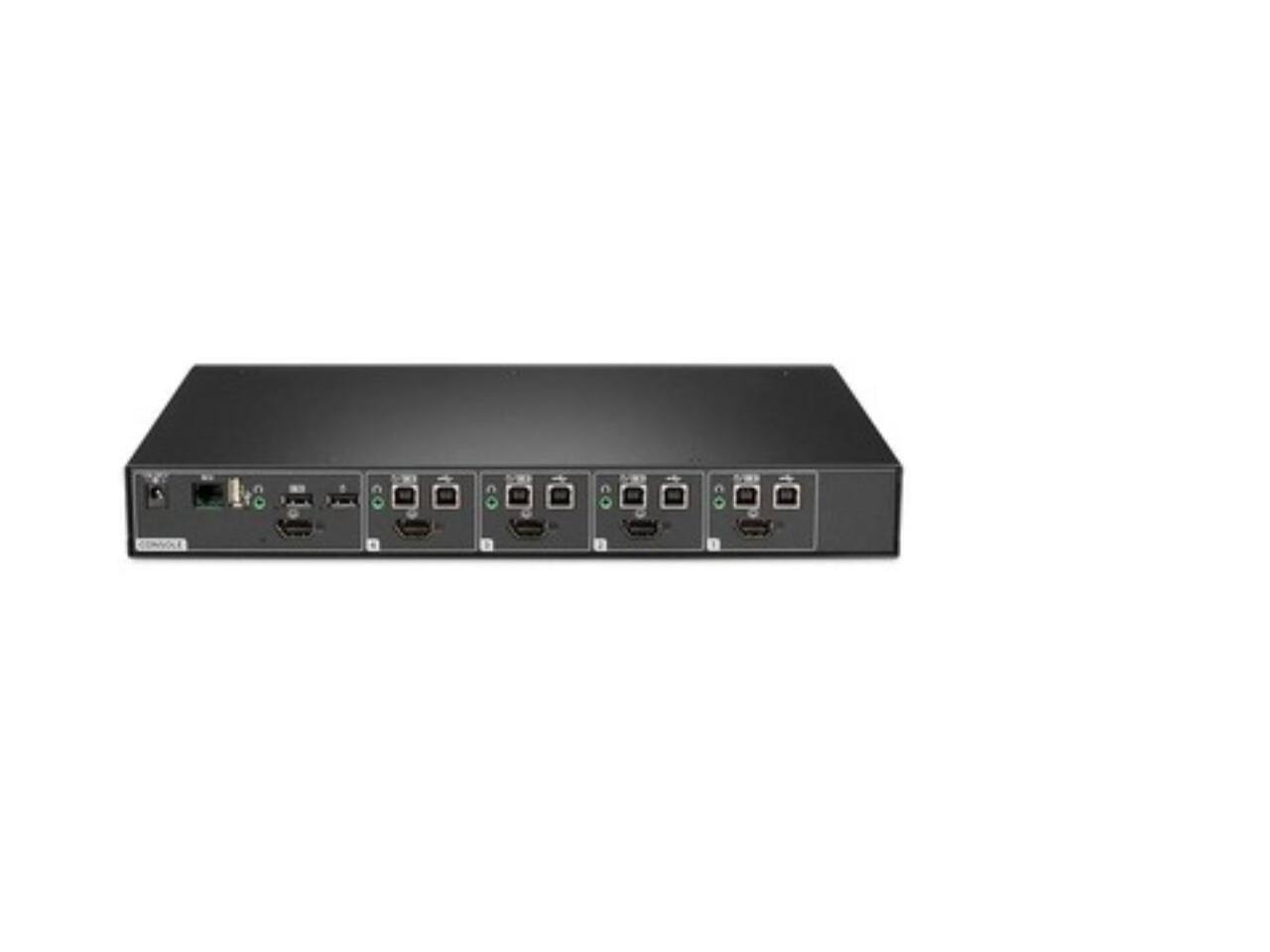 Alt View 1. Vertiv - Cybex SC800 Secure Desktop KVM 4 Port Universal DP/H Single Display CAC PP4.0 - USB.