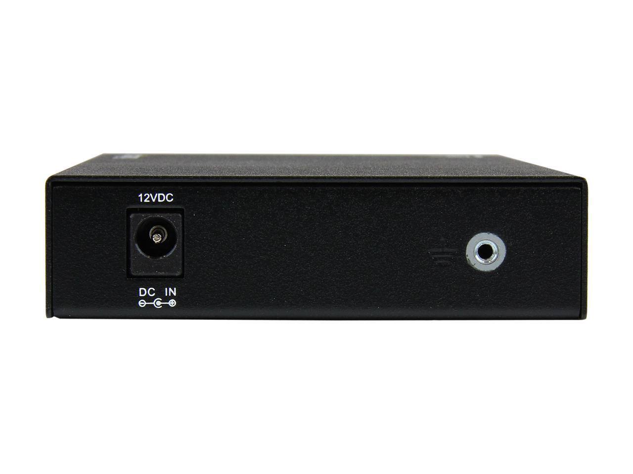 Alt View 3. StarTech.com - StarTech.com Gigabit Ethernet Multi Mode Fiber Media Converter SC 550m - 1000 Mbps.