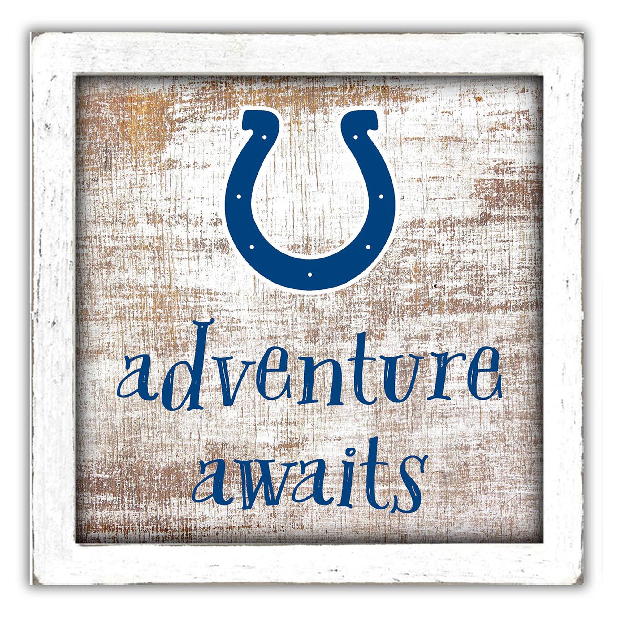 Indianapolis Colts 14'' x 13'' Adventure Awaits Money Box