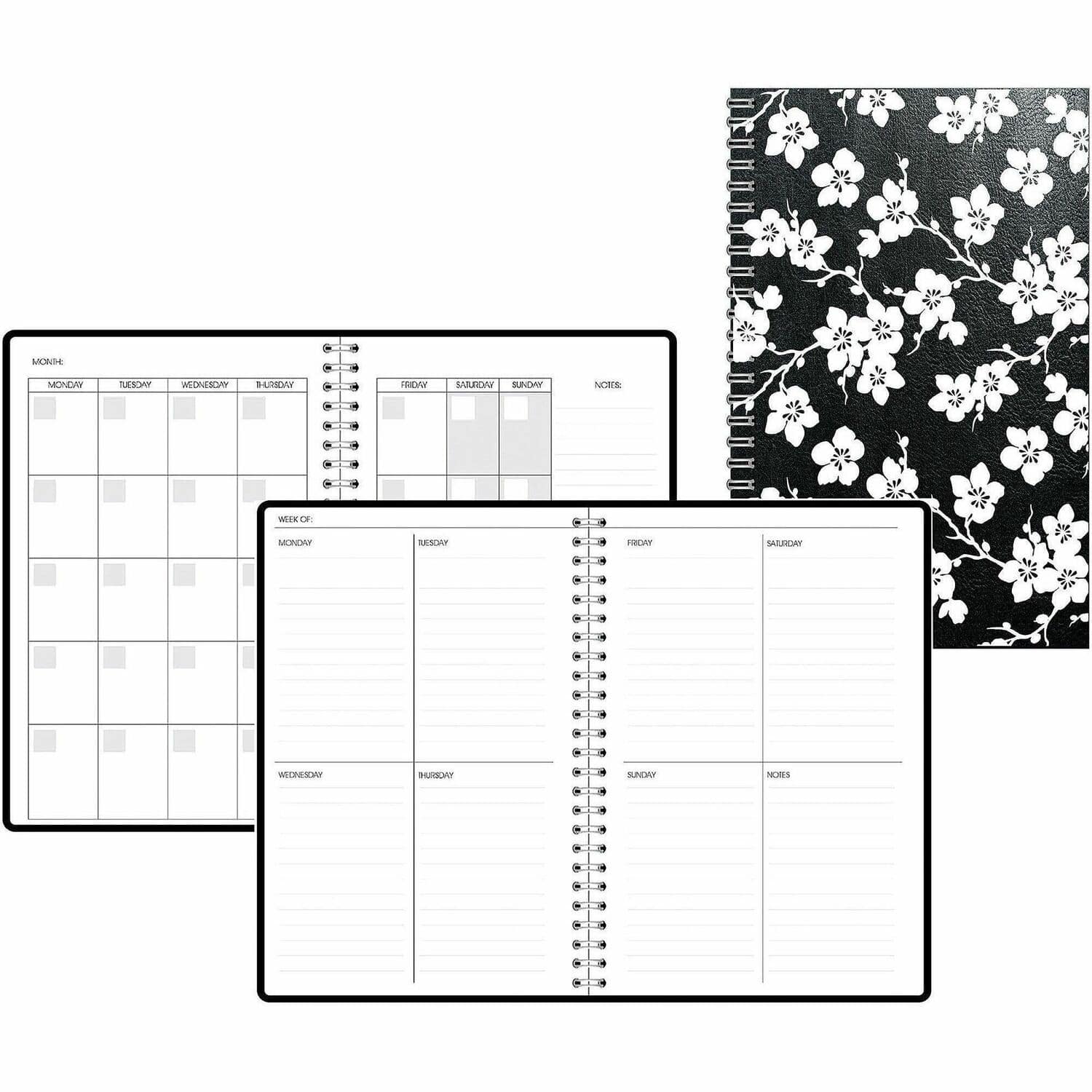 House of Doolittle - Recycled Non-Dated Planner, Weekly, Monthly, Undated, 7 x 11, Multi