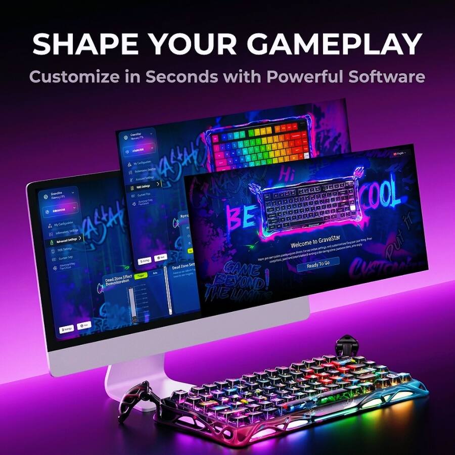 SHAPE YOUR GAMEPLAY  
Customize in Seconds with Powerful Software

Conation NewaryTS  
Gandee Ramojin DEVIMENDOS Cerigaban Admetes Crisp  
Conlege x2 Totage Curter Sup PerCitos  
adidas Collection Selumano GotanFyc Nutrition F Somp Zoos Effect Dood Demanturebon  
Regal Hi COOL Apro BE  
GravaStar from Welcome to Dead Zone Selt GAME meprica Ready To Go  
Put PERIOND! THE LIMITS