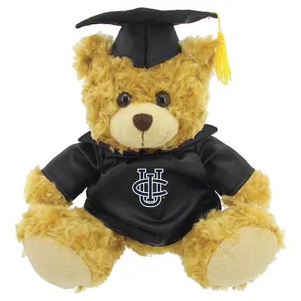 Front. Jardine - UC Irvine Anteaters 12'' Graduation Plush Bear - Oatmeal.