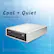 Cool + Quiet
Fanless cooling
M-DISC
Blu-ray Disc