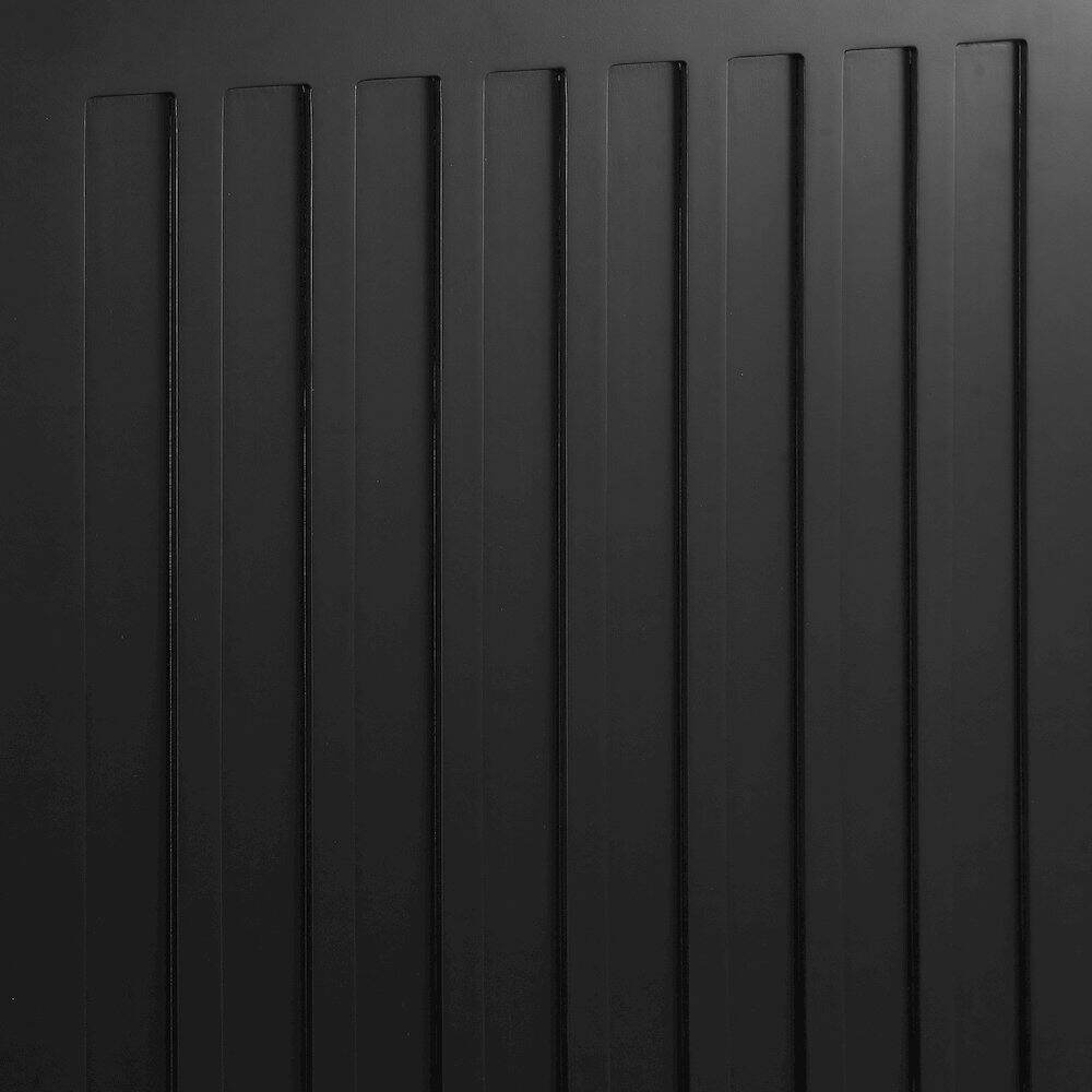 Alt View 6. Crosley Furniture - Asher Large Record Player Cabinet With Vinyl Storage - Matte Black.