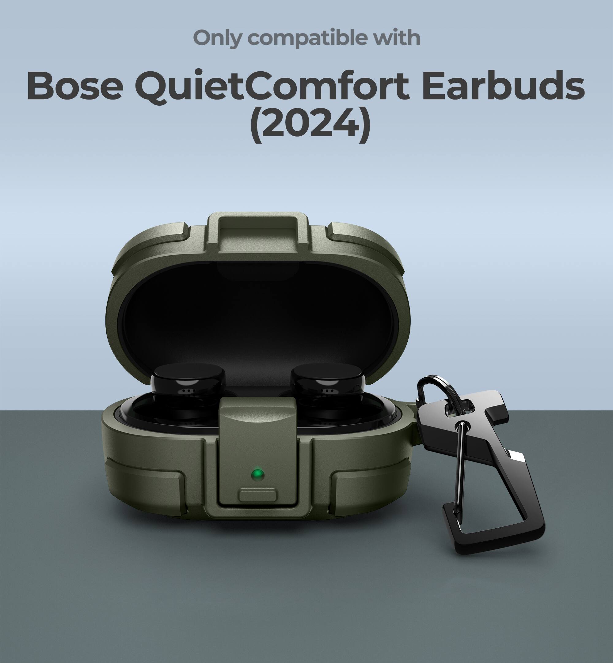 Only compatible with  
Bose QuietComfort Earbuds (2024)