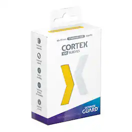 Ultra PRO - Card Sleeves: Cortex Standard Size- Glossy Yellow (100 ct.)