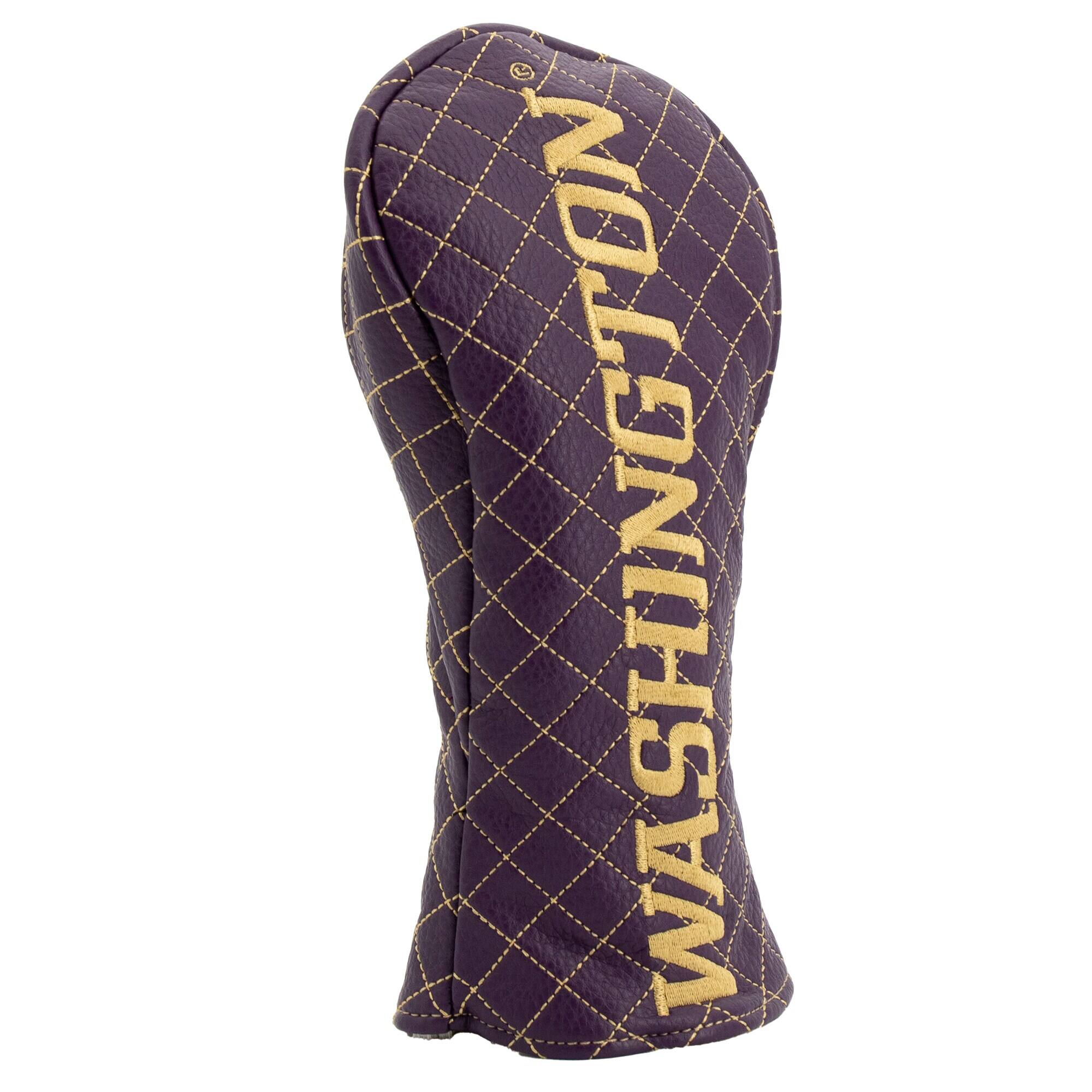 Alt View 2. Team Golf - Washington Huskies Quilted Fairway Headcover - Multicolor.