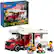 LEGO City 6+ 60454 Holiday Camper set includes 385 pieces and features a red and white camper with a guitar-playing figure. The set is designed for children aged 6 and up.