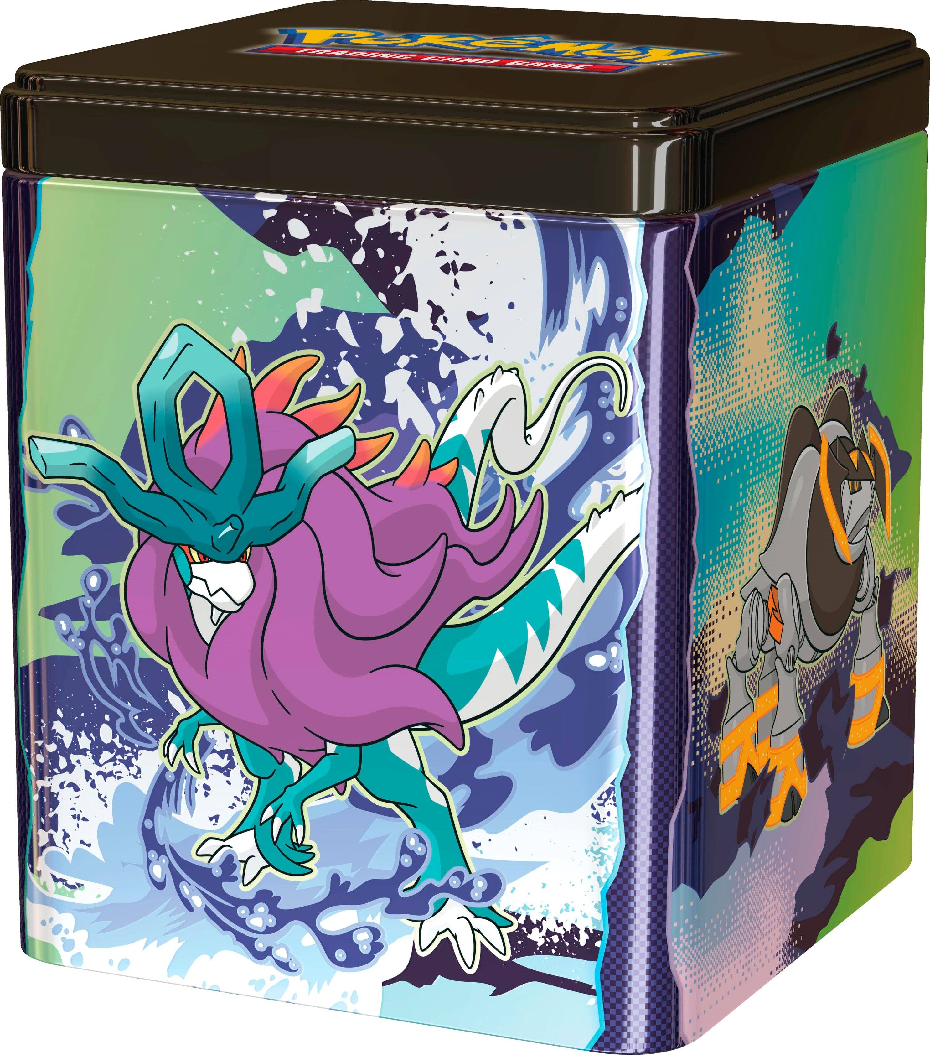 Left. Pokémon - Trading Card Game: Stacking Tins (Q1 2025) - Styles May Vary.