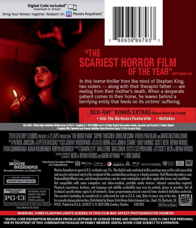Alt View 1. The Boogeyman   - BLU-RAY.