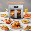 7 Presets Function
- Air Fry
- Bake
- Convection Broil
- Broil
- Convection Bake
- Toast
- Warm