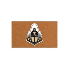 Evergreen Enterprises - Purdue Boilermakers 28" x 16" Team Logo Outdoor Coir Mat - Multicolor