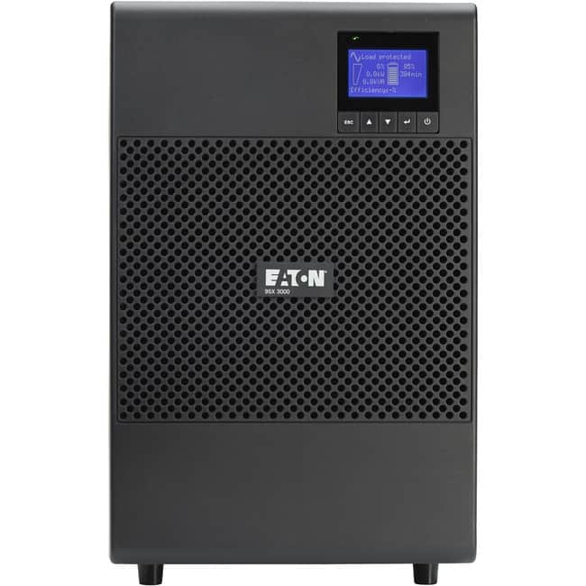 Eaton - 9SX 3000VA 2700W 120V Online Double-Conversion UPS - 4 NEMA 5-20R, 1 L5-30R Outlets, Cybersecure Network Card - Unknown