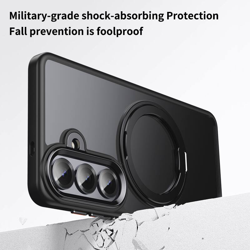 Military-grade shock-absorbing Protection  
Fall prevention is foolproof