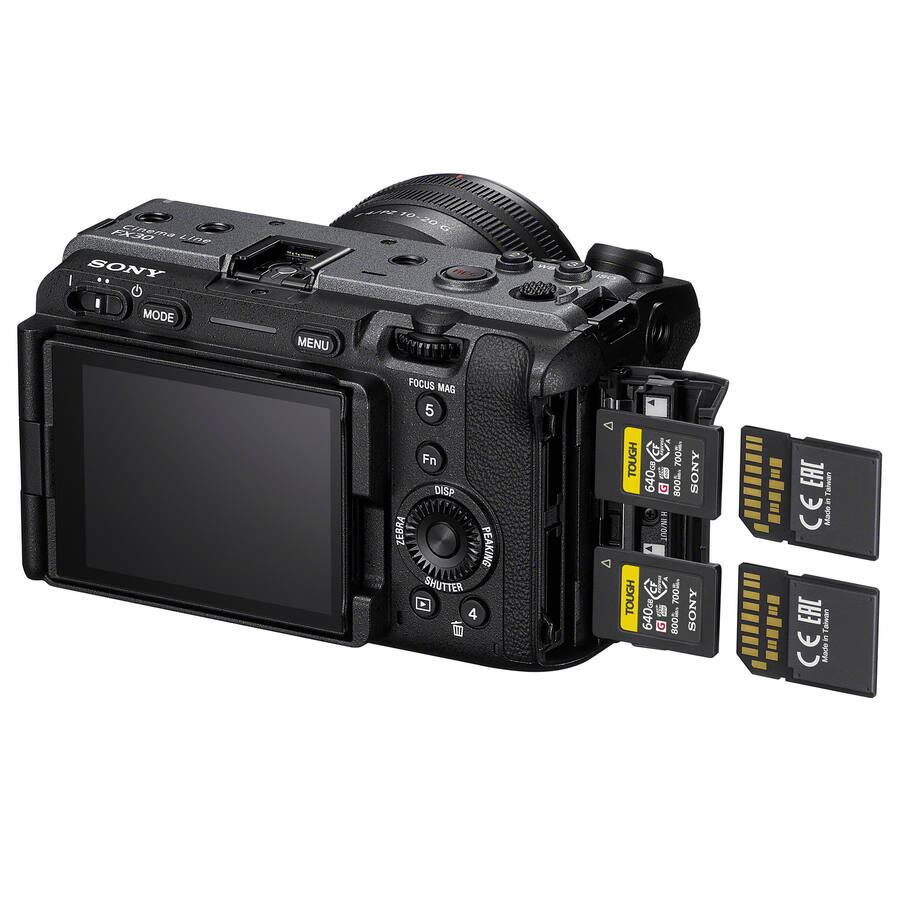 Sony Cinema Line FX30 Super 35 Camera (Body Only) bundle FX30 Sony Cinema Line FX30 Super 35 Camera (Body Only) bundle FX30