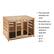 Alt View 11. TRINITY - 40" Natural Pet Crate Accent Table - Natural.