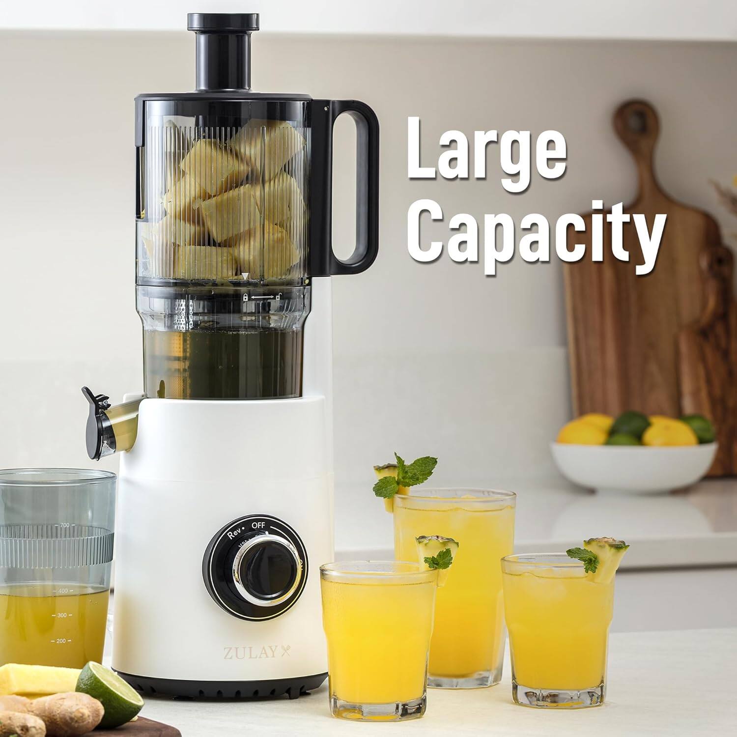 Large Capacity  
ZULAY