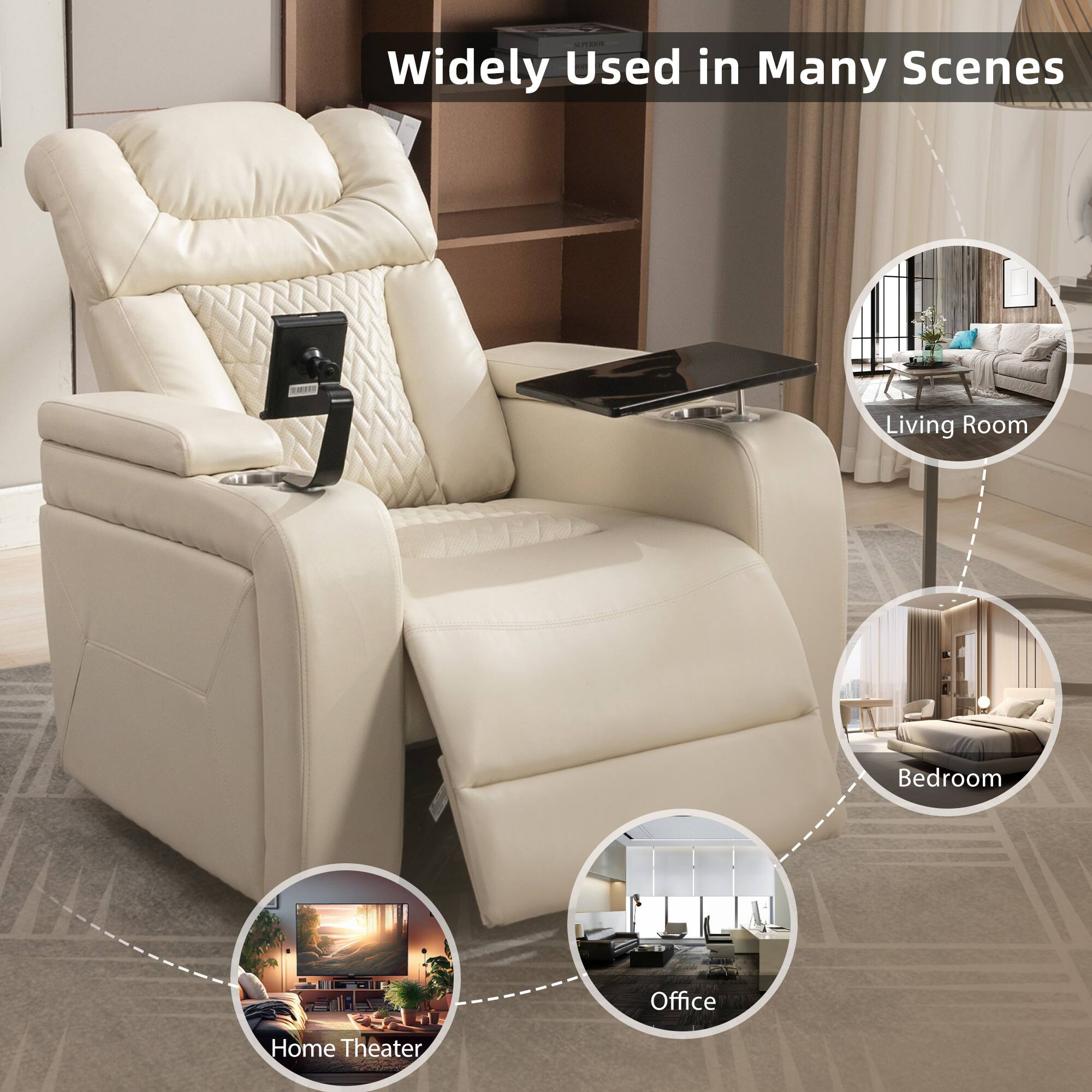 Widely Used in Many Scenes

- Living Room
- Bedroom
- Office
- Home Theater