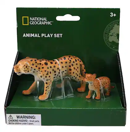 NATIONAL GEOGRAPHIC
ANIMAL PLAY SET
3+
WARNING: CHOKING HAZARD - Small parts. Not for children under 3 years.