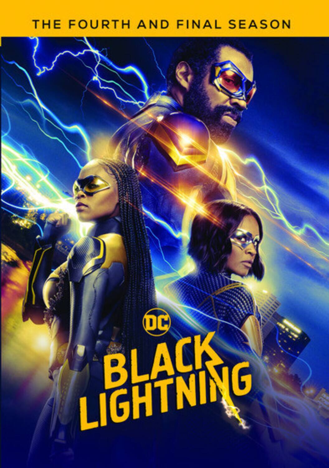 Front. Black Lightning Season 4 (MOD) (DVD Movie).