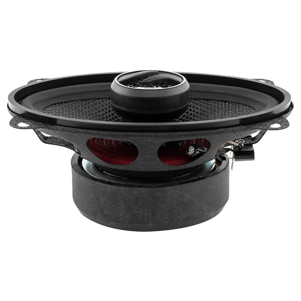 Alt View 4. DS18 Audio - ZXI 4x6" 2-way Coaxial Speaker with Built-in Driver (Pair), 60W RMS 4-Ohm.