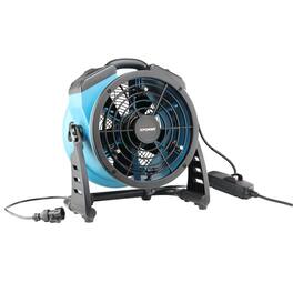 XPOWER - Portable 3 Speed 11" Outdoor Cooling Misting Fan and Air Circulator - Blue