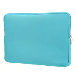 Unique Bargains - Laptop Case - Polyester Computer Sleeve Carrying Bag, Waterproof Protective Cover for 11" Notebook - Blue