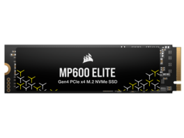 CORSAIR - MP600 Elite M.2 1TB PCIe 4.0 x4, NVMe 1.4 TLC SSD (CSSD-F1000GBMP600ENH)