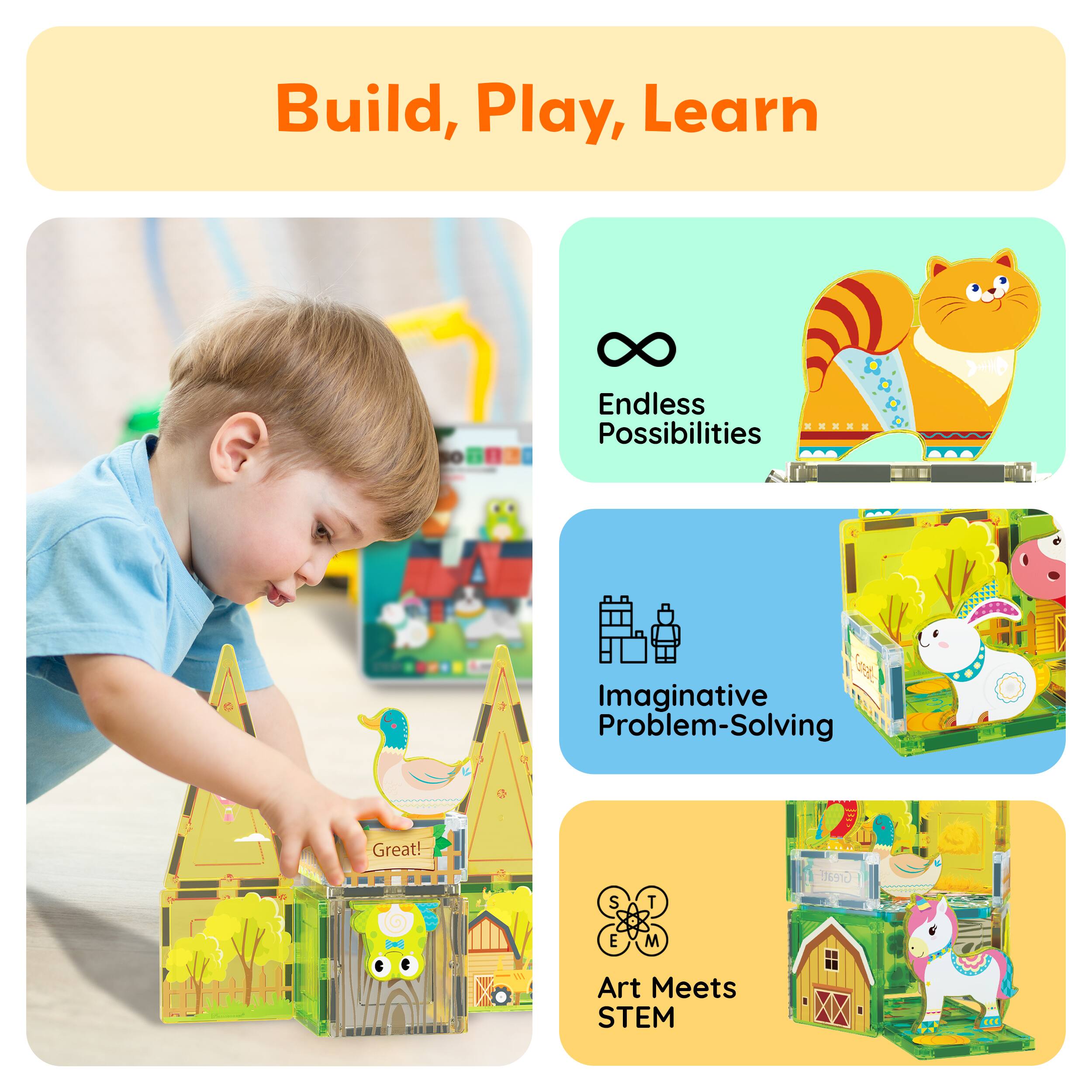 Build, Play, Learn

Endless Possibilities

Imaginative Problem-Solving

Art Meets STEM