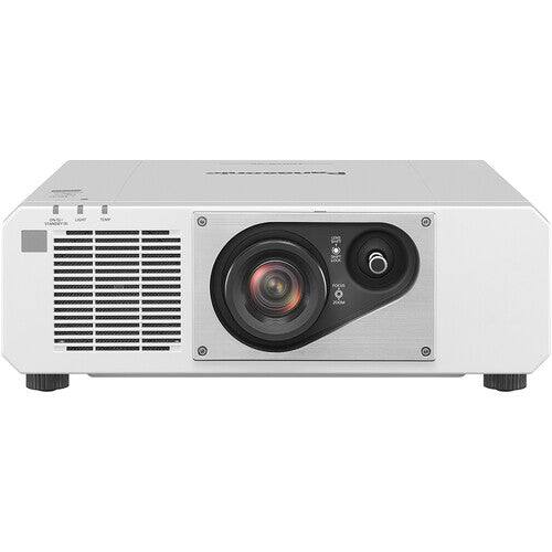 Angle. Panasonic - Panasonic DLP Projector - White - 3840 x 2160 - Front - 1080p - 4K UHD - 20,000:1 - 5200 lm - Conference Room - White.