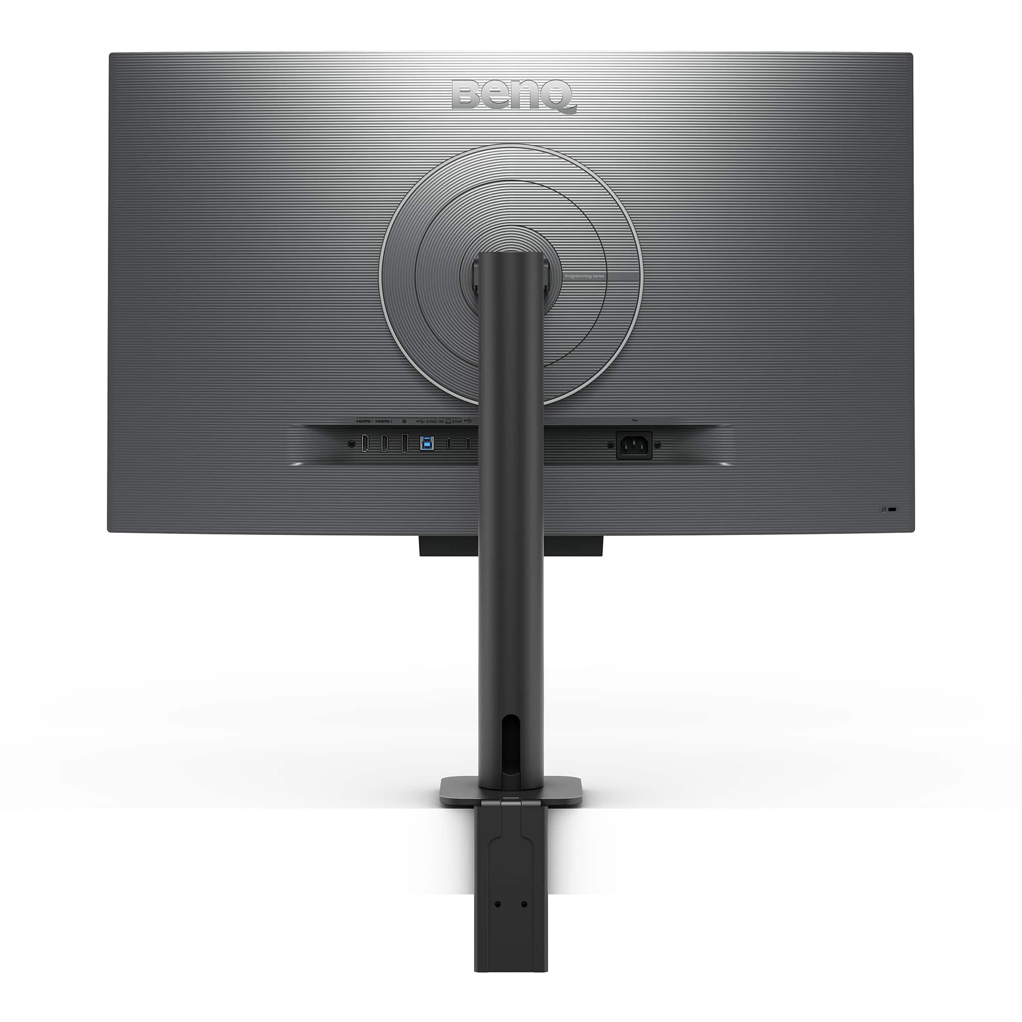 Back. BenQ - BenQ RD320UA 31.5" IPS LED 4K Programming Monitor with MoonHalo Backlight and Flexible Arm (HDMI/DP/USB-C 90W) - Black.