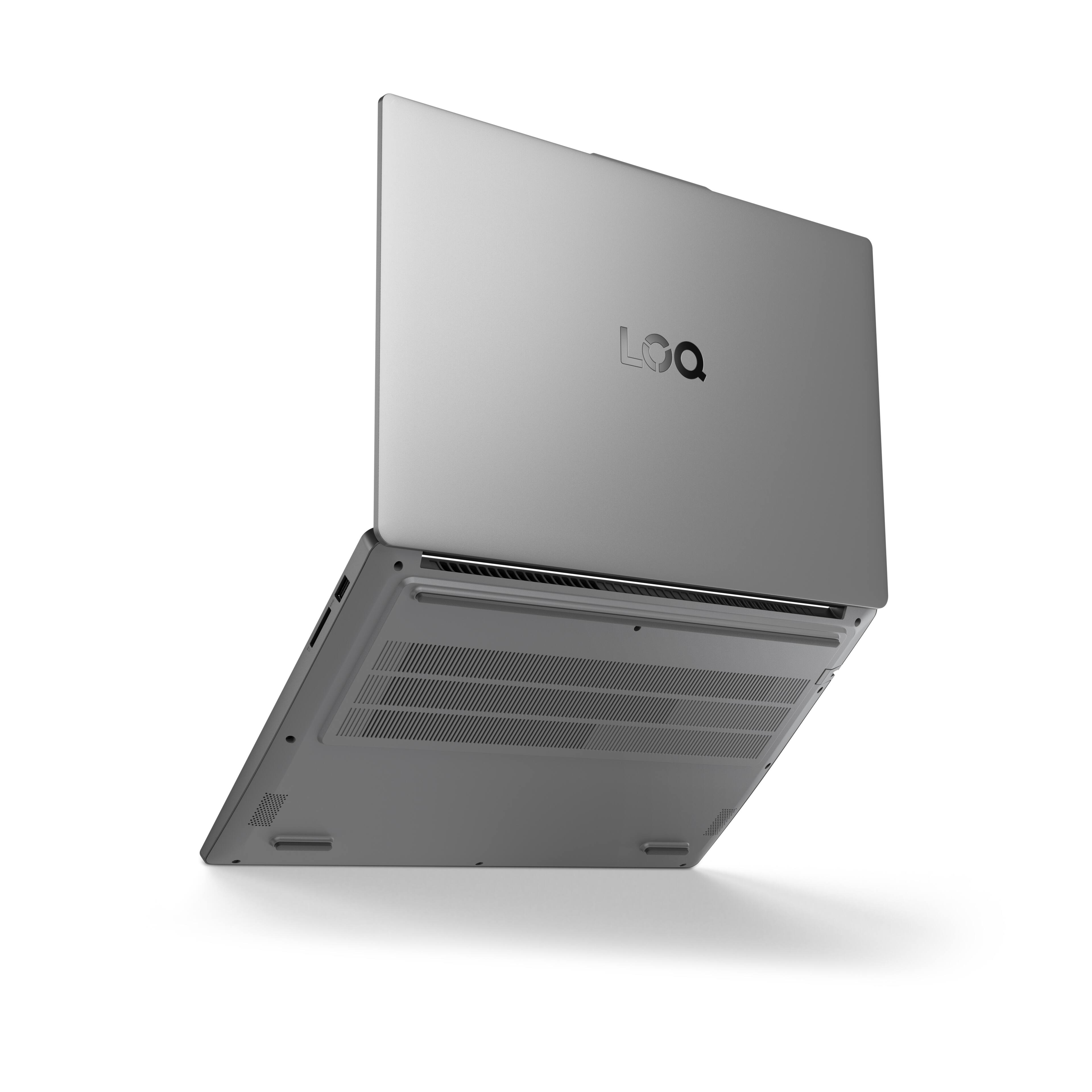 Alt View 15. Lenovo - LOQ 15.6" 2K Gaming Laptop - AMD Ryzen 5 7535HS 2023 - 16GB Memory - NVIDIA GeForce RTX 4050 - 512GB Storage - Luna Grey.