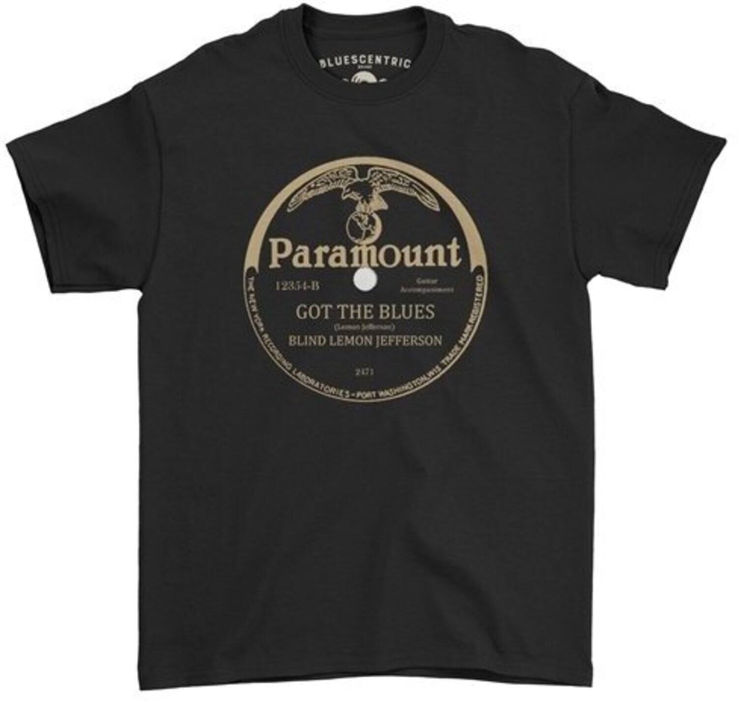 BLUESCENTRIC  
Paramount  
12354-B  
GOT THE BLUES  
REGISTERED  
BLIND LEMON JEFFERSON  
HARK RECORDING  
2471  
TRADE LABORATORIES  
LABORATORIES  
PORT WASHINGTON, N.Y.