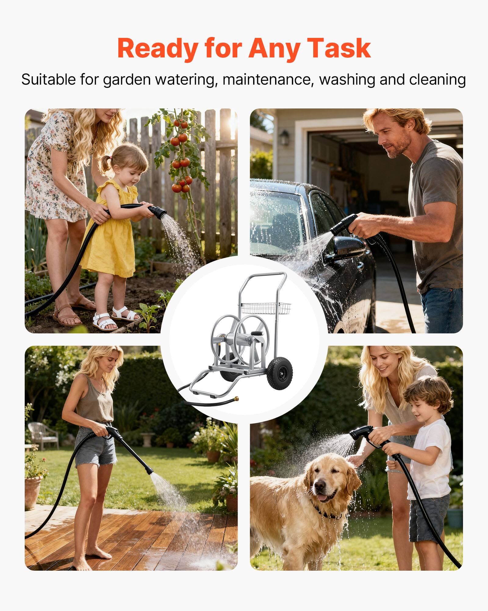 Ready for Any Task

Suitable for garden watering, maintenance, washing and cleaning